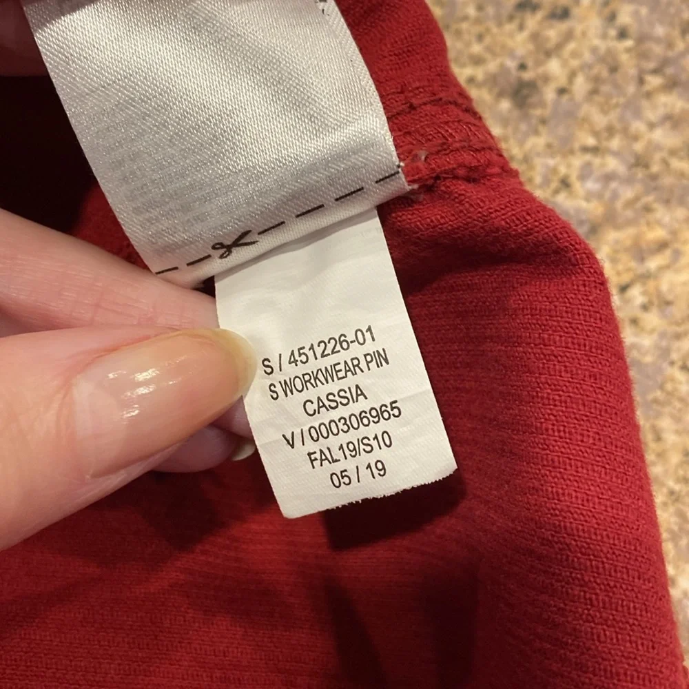 Old Navy Girls Corduroy Red Dress XL 12 Holidays MUSTY SMELL